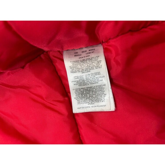 Columbia Lightning Lift Kids' Jacket Boys size Small 8 Red Minecraft Black - Picture 4 of 11